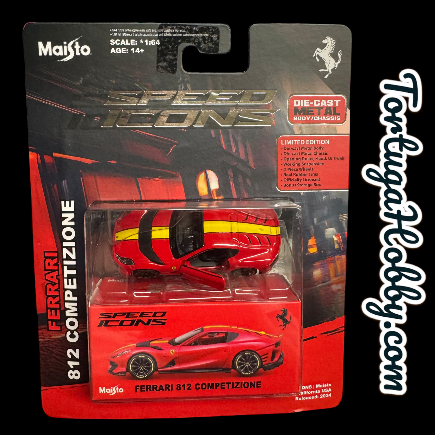 2026 - Maisto - Speed Icons - Ferrari 812 Competizone - Red