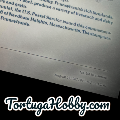 1987 - American Commemoratives - Pennsylvania - 1787-1987