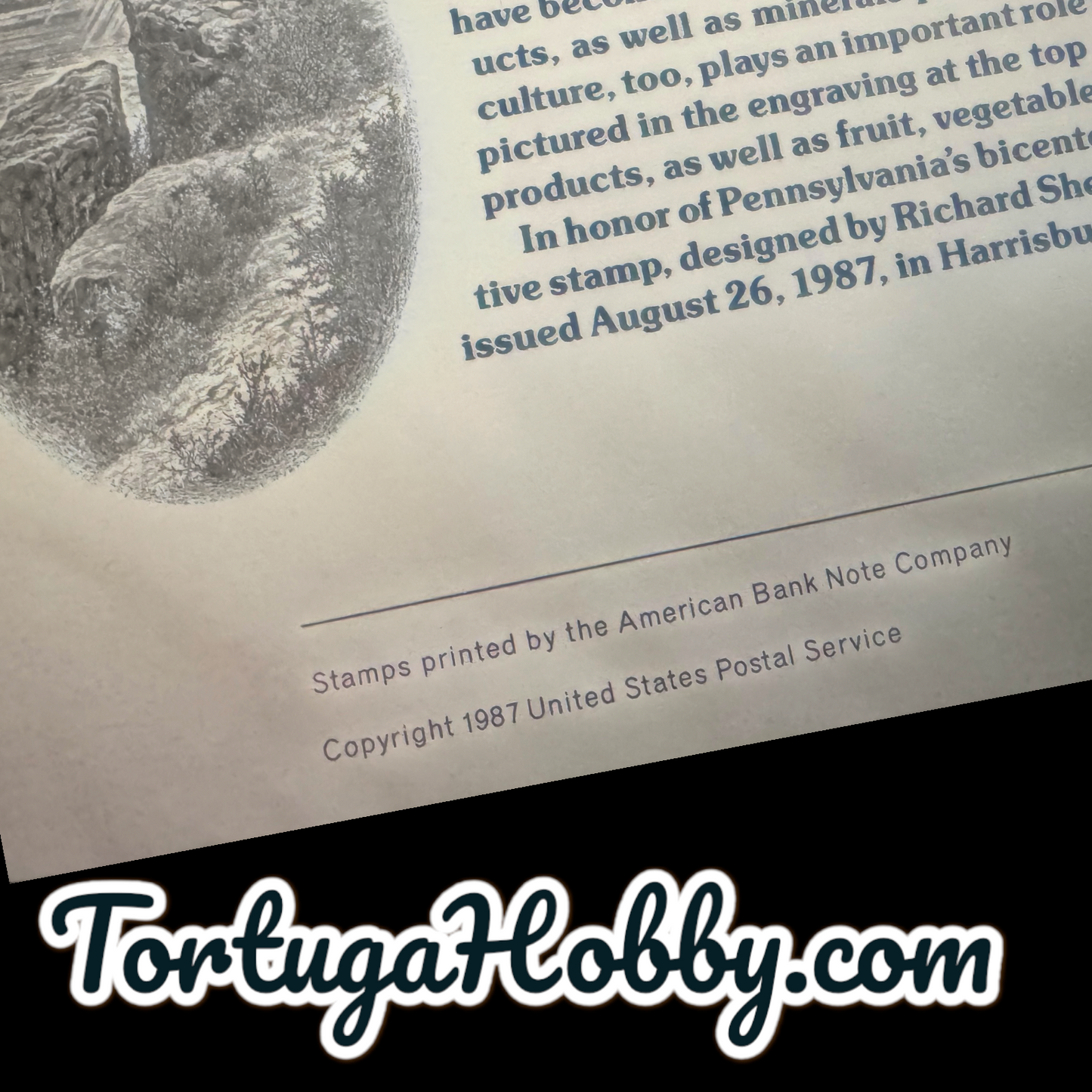 1987 - American Commemoratives - Pennsylvania - 1787-1987