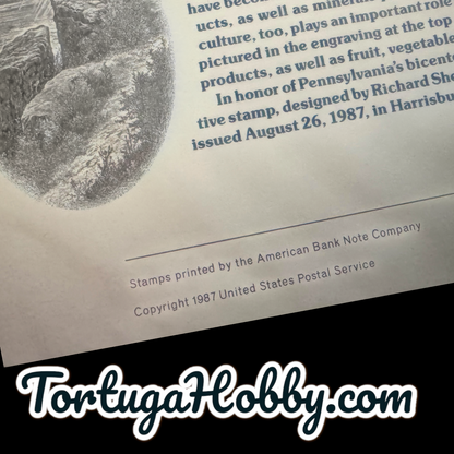 1987 - American Commemoratives - Pennsylvania - 1787-1987