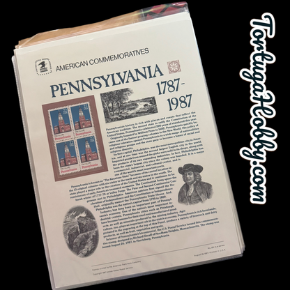 1987 - American Commemoratives - Pennsylvania - 1787-1987