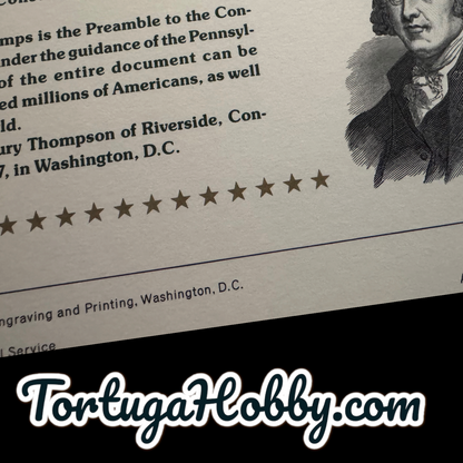 1987 - American Commemoratives - Drafting the US Constitution