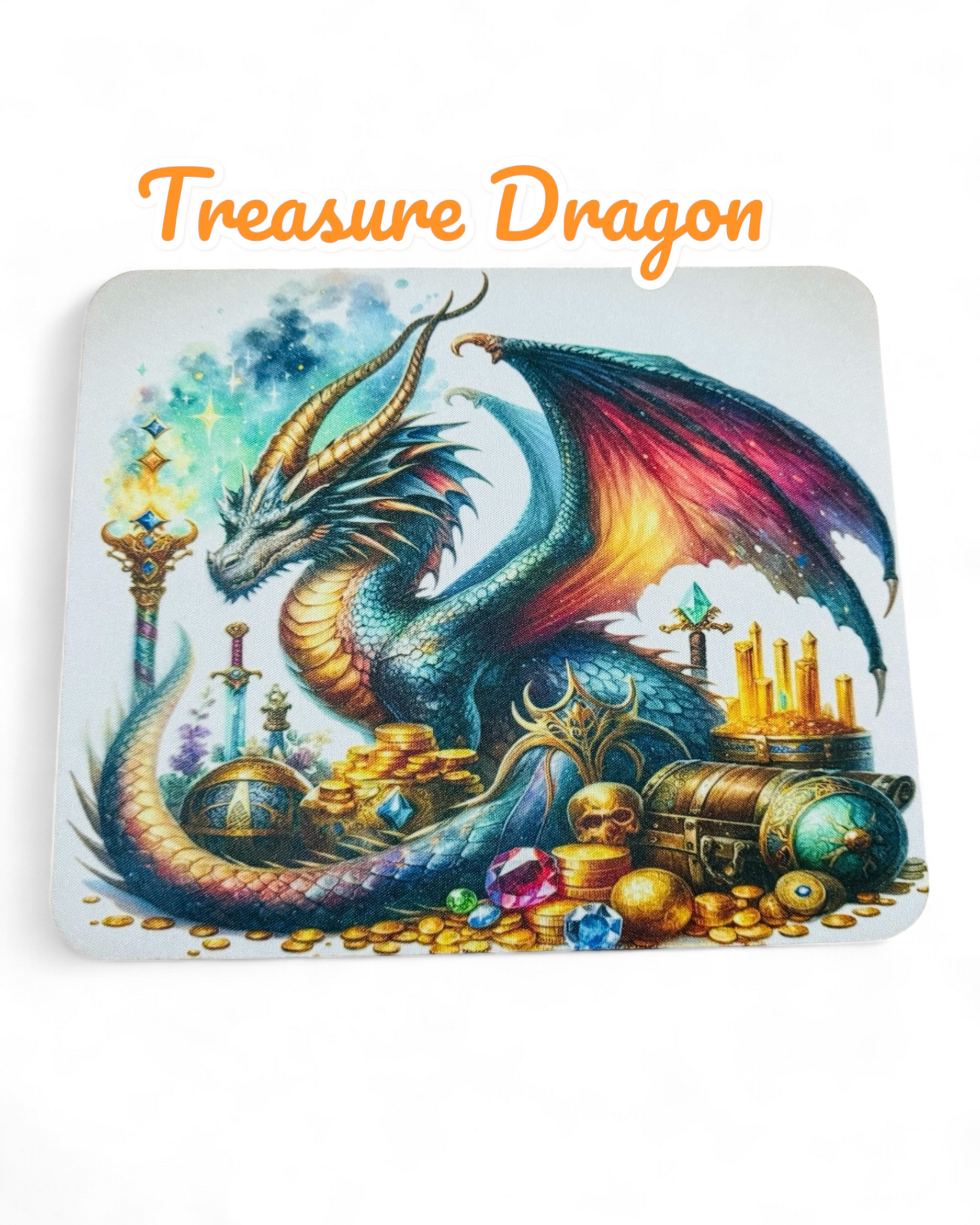 Mouse Pads - Treasure Dragon - Artisan Mouse Pads