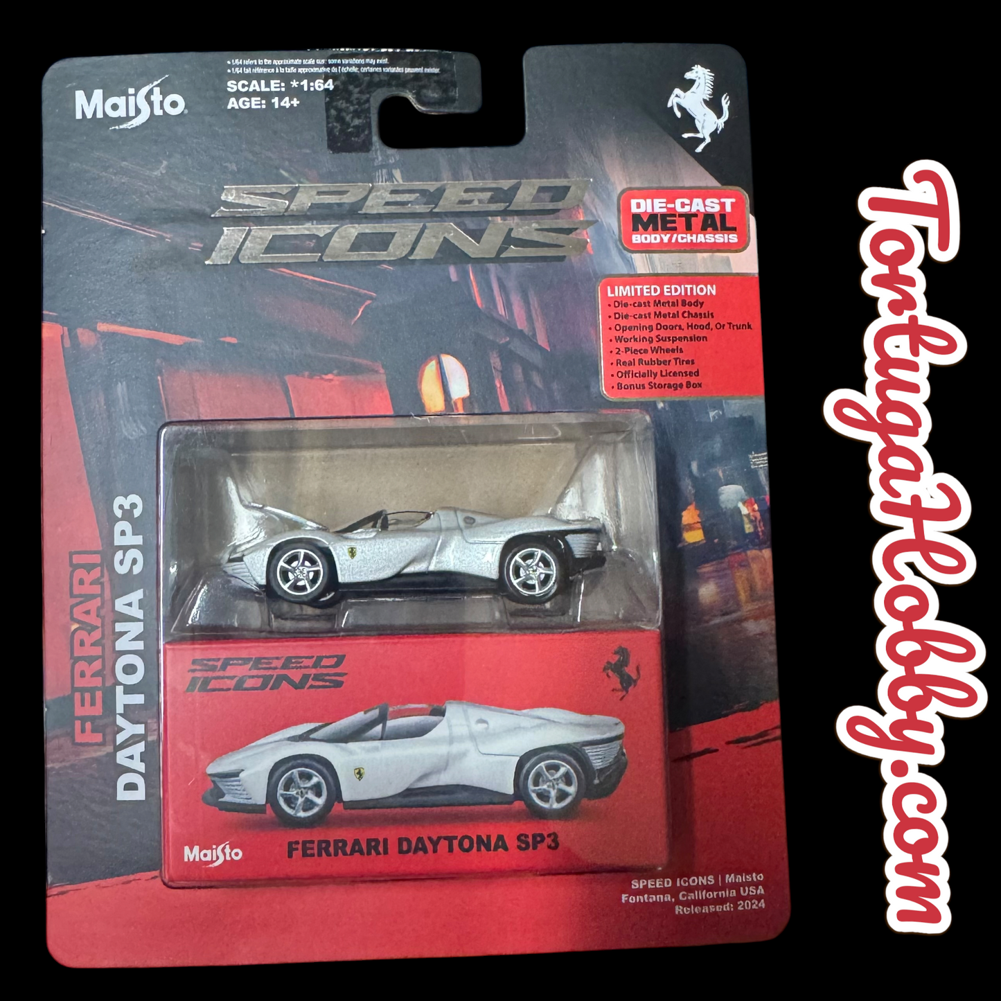 2026 - Maisto - Speed Icons - Ferrari Daytona SP3 - Red