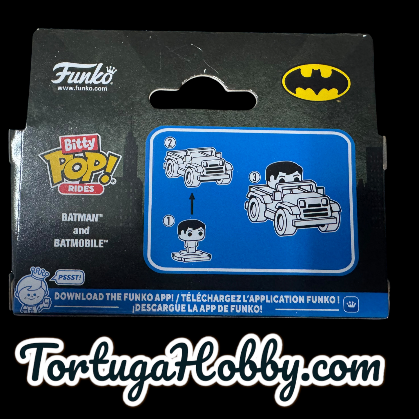 2025 - Bitty Pop! - Batmobile, Delorean And Millennium Falcon - 3 Pop Set