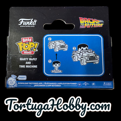 2025 - Bitty Pop! - Batmobile, Delorean And Millennium Falcon - 3 Pop Set