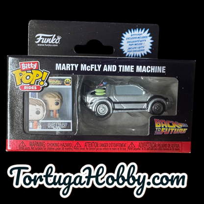 2025 - Bitty Pop! - Batmobile, Delorean And Millennium Falcon - 3 Pop Set
