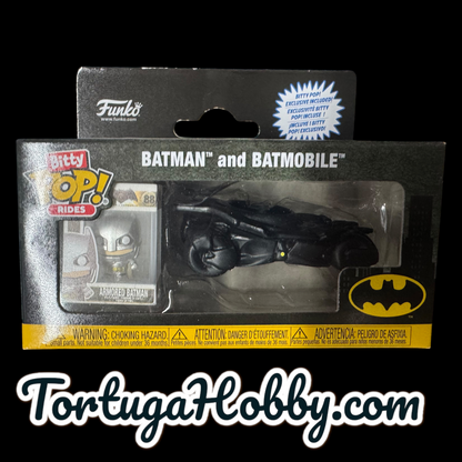 2025 - Bitty Pop! - Batmobile, Delorean And Millennium Falcon - 3 Pop Set