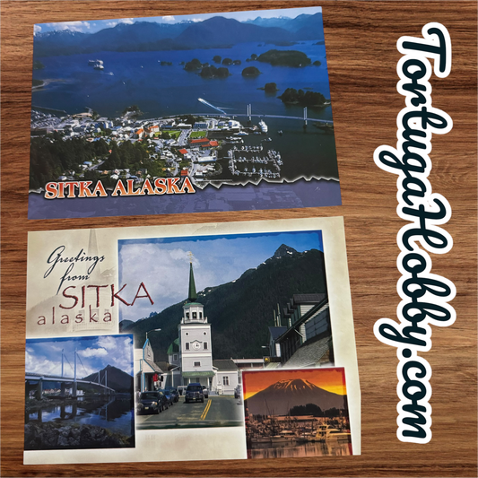1998 - Greetings From Sitka, Alaska Post Cards - Arctic Circle Enterprise