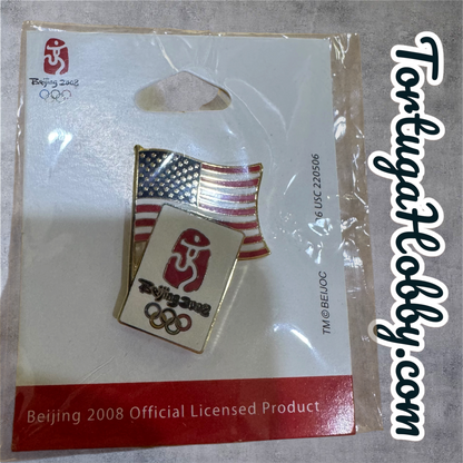 2008 Beijing Official Olympic Pin - Dancing Beijing