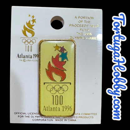 1996 Atlanta Centennial Official Olympic Pin
