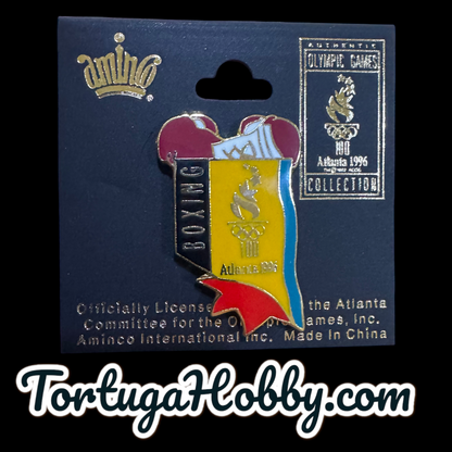 1996 Atlanta Centennial Official Olympic Pin - Boxing