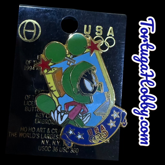1996 Atlanta Centennial Official Olympic Marvin The Martian Looney Tunes Tennis