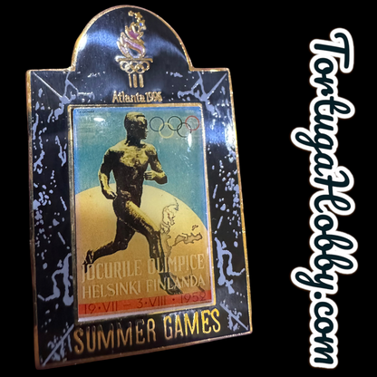 1996 Atlanta Official Olympic Pin Honoring 1952 Helsinki GAMES Pin