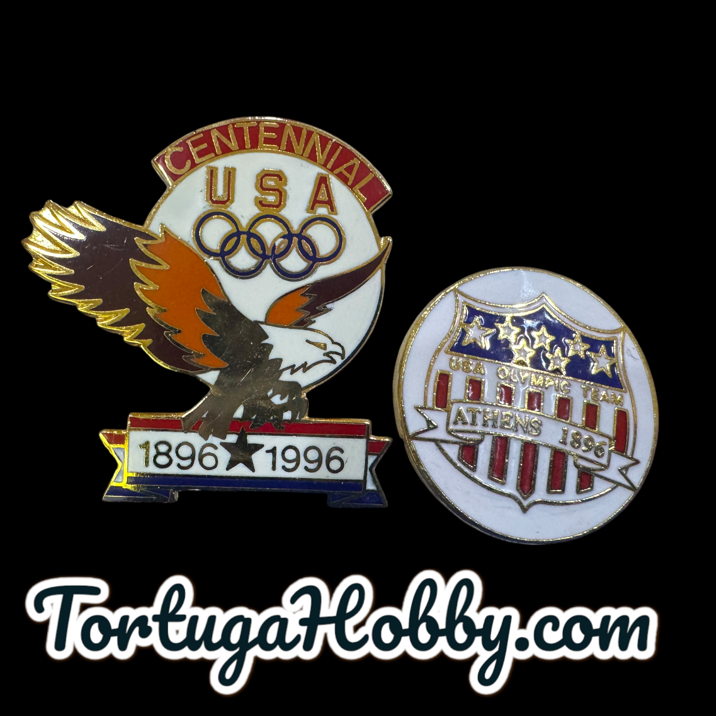 1996 Atlanta Centennial Official Olympic Pins