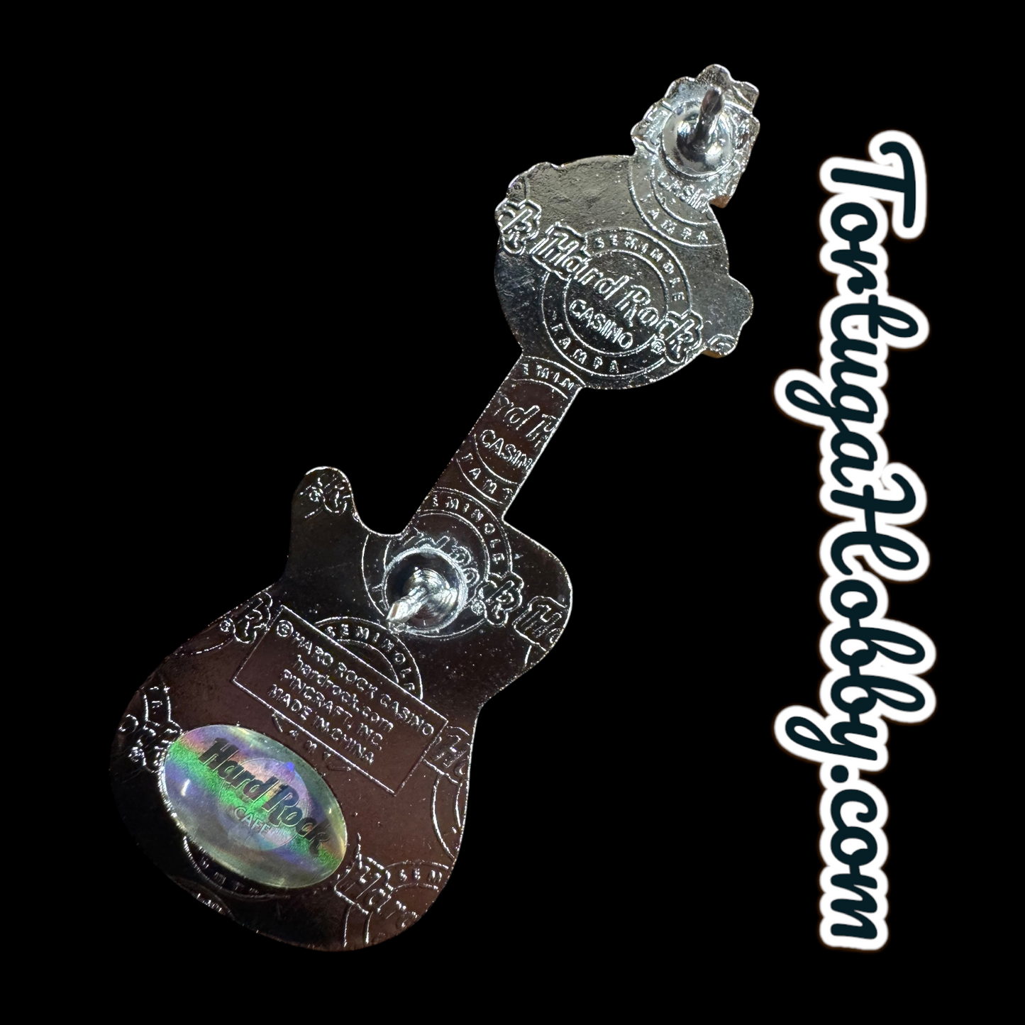 2002 - Hard Rock Casino - Seminole Tampa - Stars & Stripes Flaming Guitar