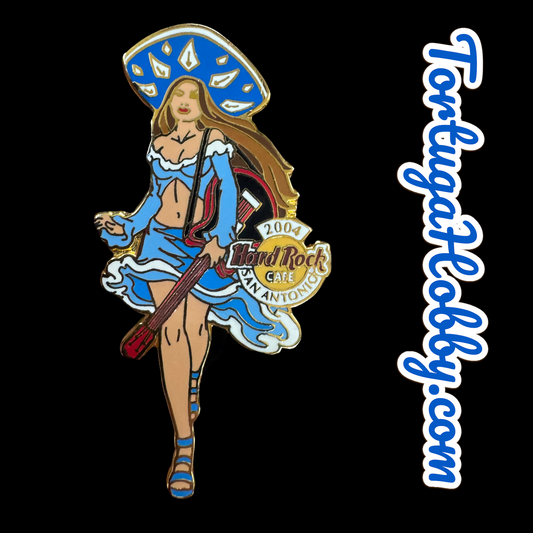 2005 - Hard Rock Cafe - San Antonio - Blue Mariachi Girl - Waitress Series  LE