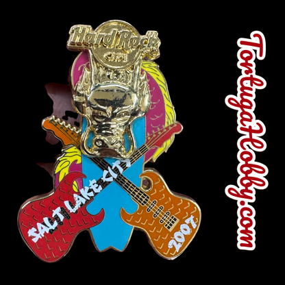 2007 - Hard Rock Cafe - Salt Lake City - 3D Dragon Surfboard 1 Of 500 LE