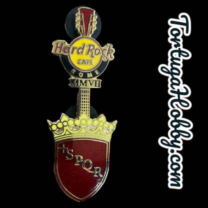 2007 - Hard Rock Cafe - Rome - MMVII Shield SPQR - 1 Of 450 Limited Edition