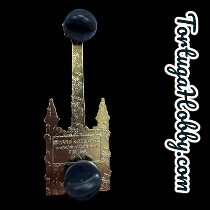 2002 - Hard Rock Cafe - Paris St Denis Church Stained Glass Guitar Pin