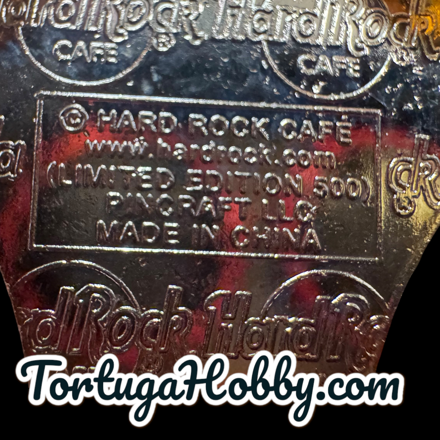 2001, 2002, 2003 - Hard Rock Cafe - Paris - Anniversary Pins 10th, 11th And 12th