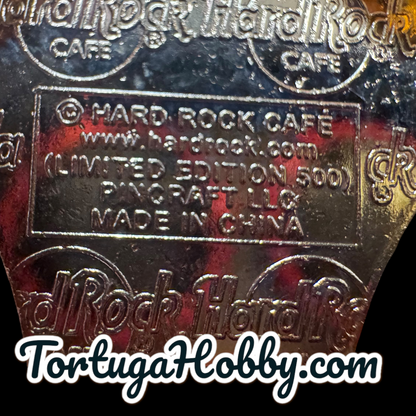 2001, 2002, 2003 - Hard Rock Cafe - Paris - Anniversary Pins 10th, 11th And 12th