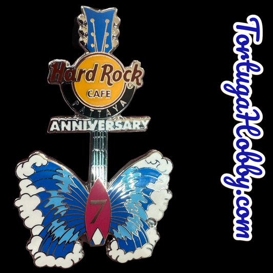 2008 - Hard Rock Cafe - Pattaya -  7th Anniversary Butterfly Guitar 1 Of 300