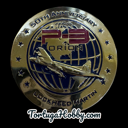 Lockheed Martin P-3 Orion 50th Anniversary Challenge Coin