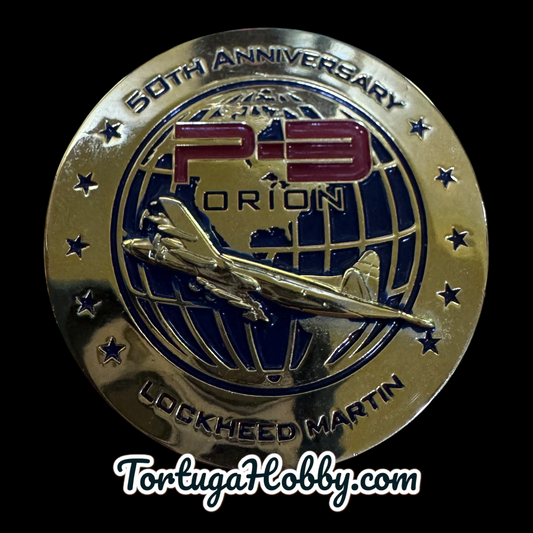 Lockheed Martin P-3 Orion 50th Anniversary Challenge Coin