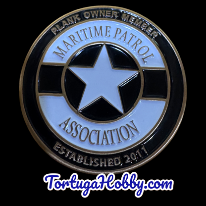 Maritime Patrol Association - Plank Owner  - Challenge Coin - Patrol & Recon