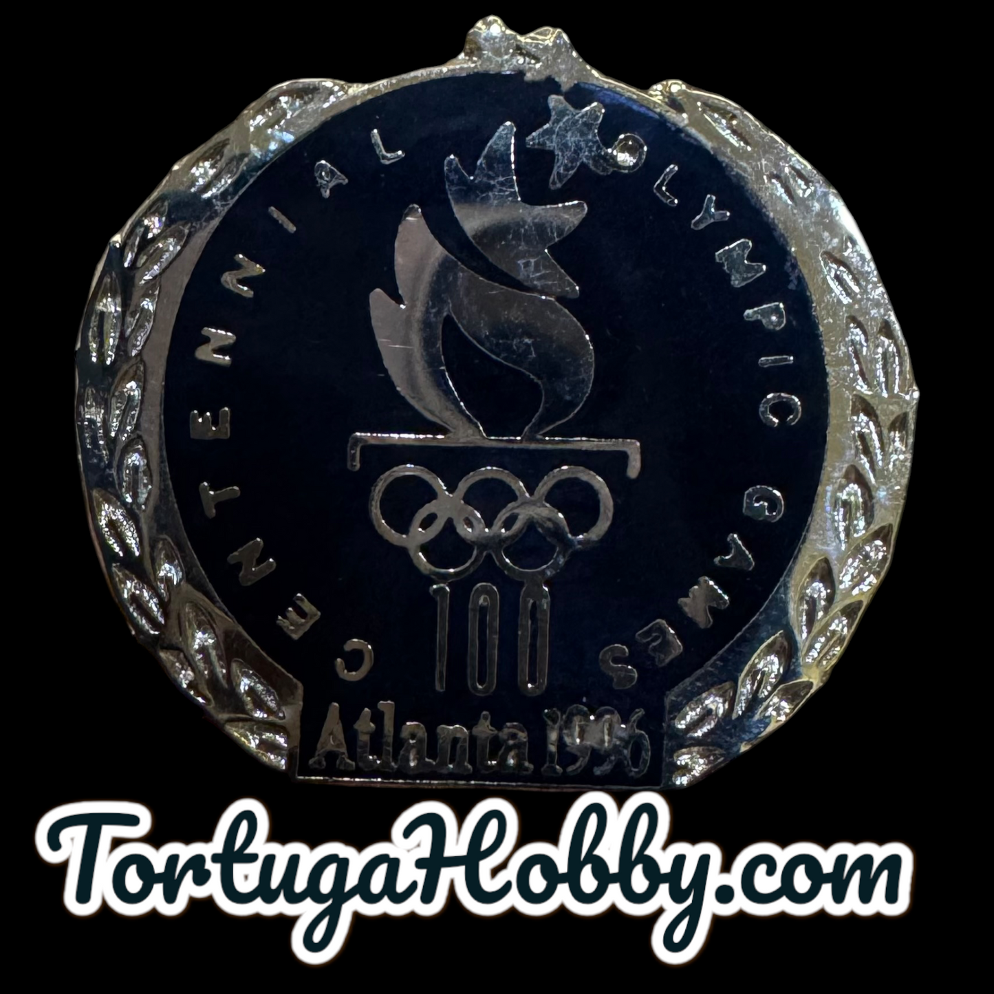 1996 Olympic Games - Atlanta - 100 Centennial Round Pin