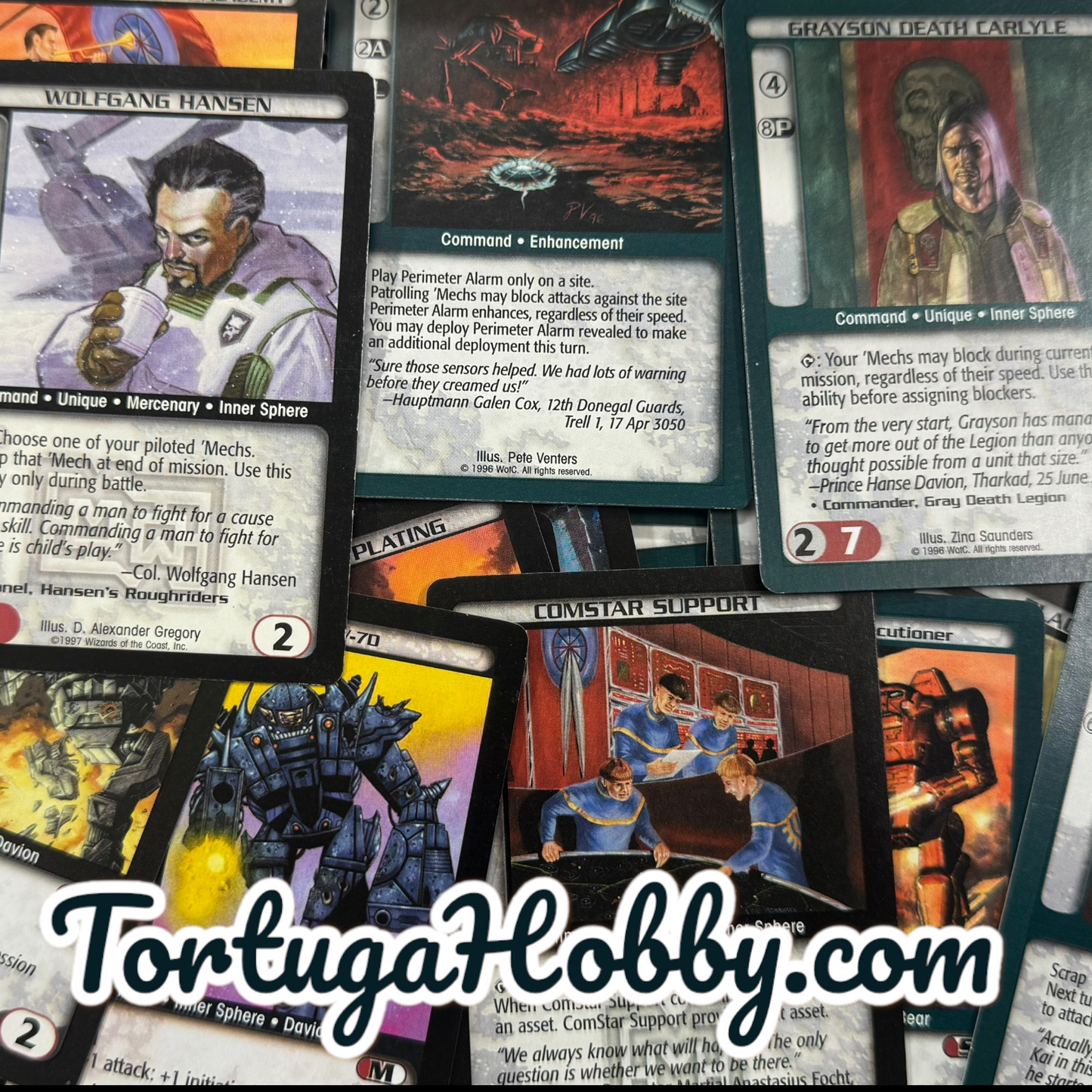 Battletech CCG Collection - 50 Card Packs. Vintage And Retired Cards.