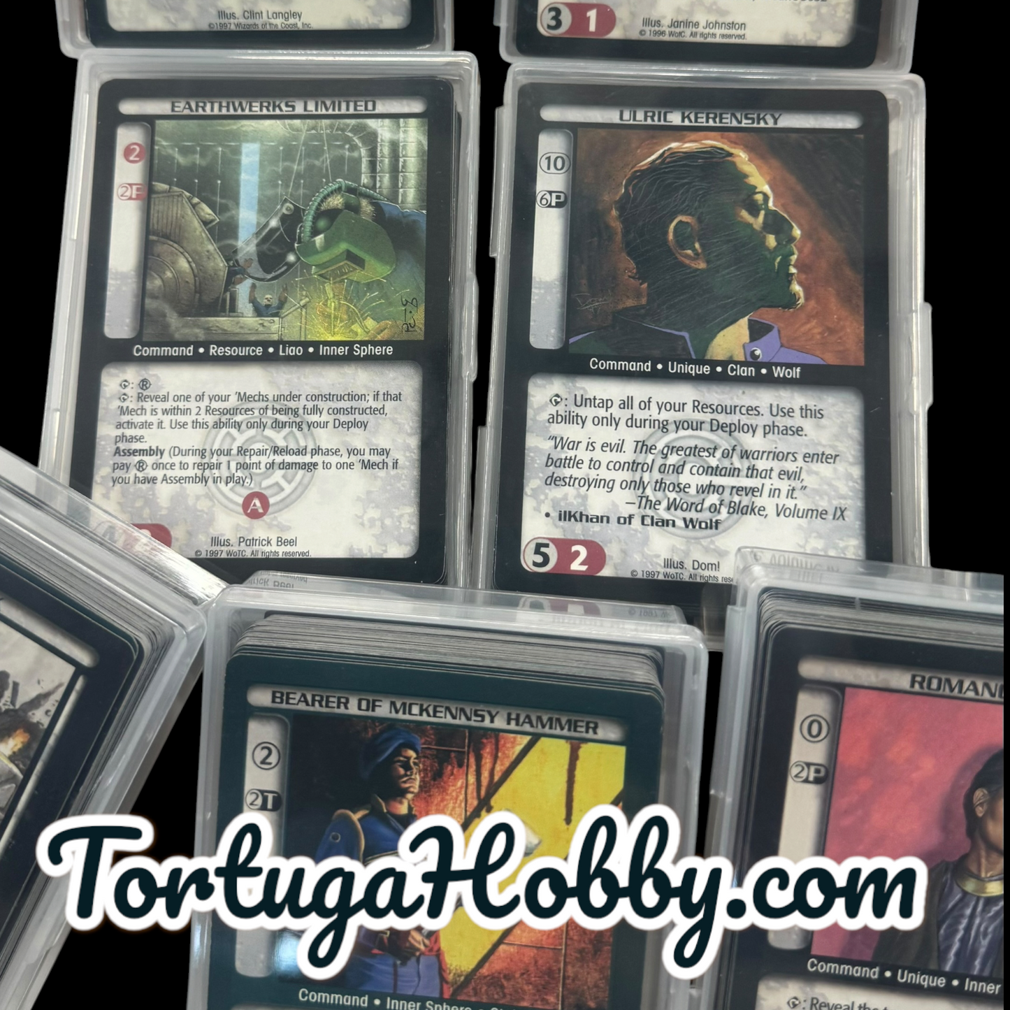 Battletech CCG Collection - 50 Card Packs. Vintage And Retired Cards.