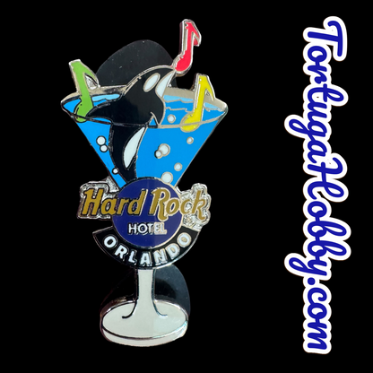 2002 - Hard Rock Cafe - Orlando - Martini Orca - LE  1 of 500