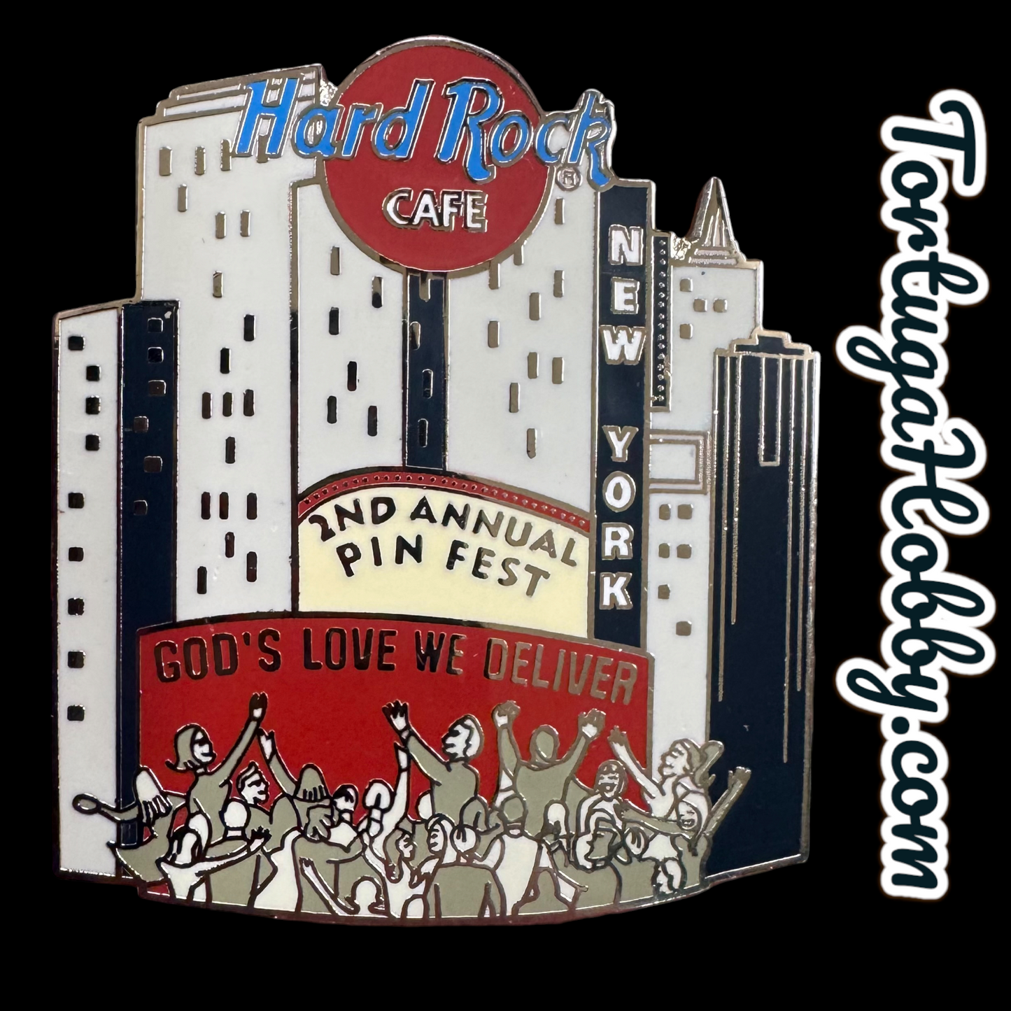 2000 - Hard Rock Cafe - New York - 2nd Annual Pin Fest LI 1 Of 1000