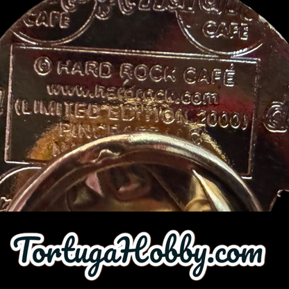 2002 - Hard Rock Cafe - Nashville - 2 Pin Set - 8th Anniversary Limited Edition