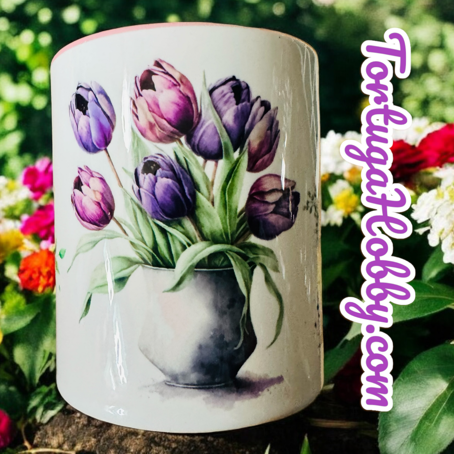 Coffee Mug - Flowers Watercolor Artistic Mug