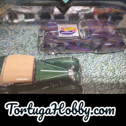 1997 Hot Wheels Collectibles "60th Anniversary '37 European Classics" 2-pack set