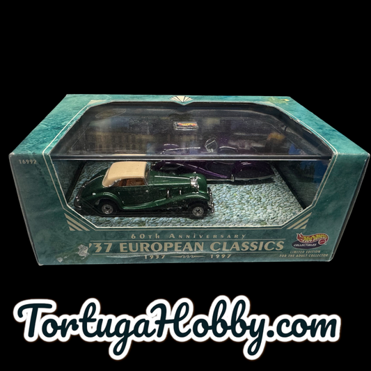 1997 Hot Wheels Collectibles "60th Anniversary '37 European Classics" Includes Two Sets
