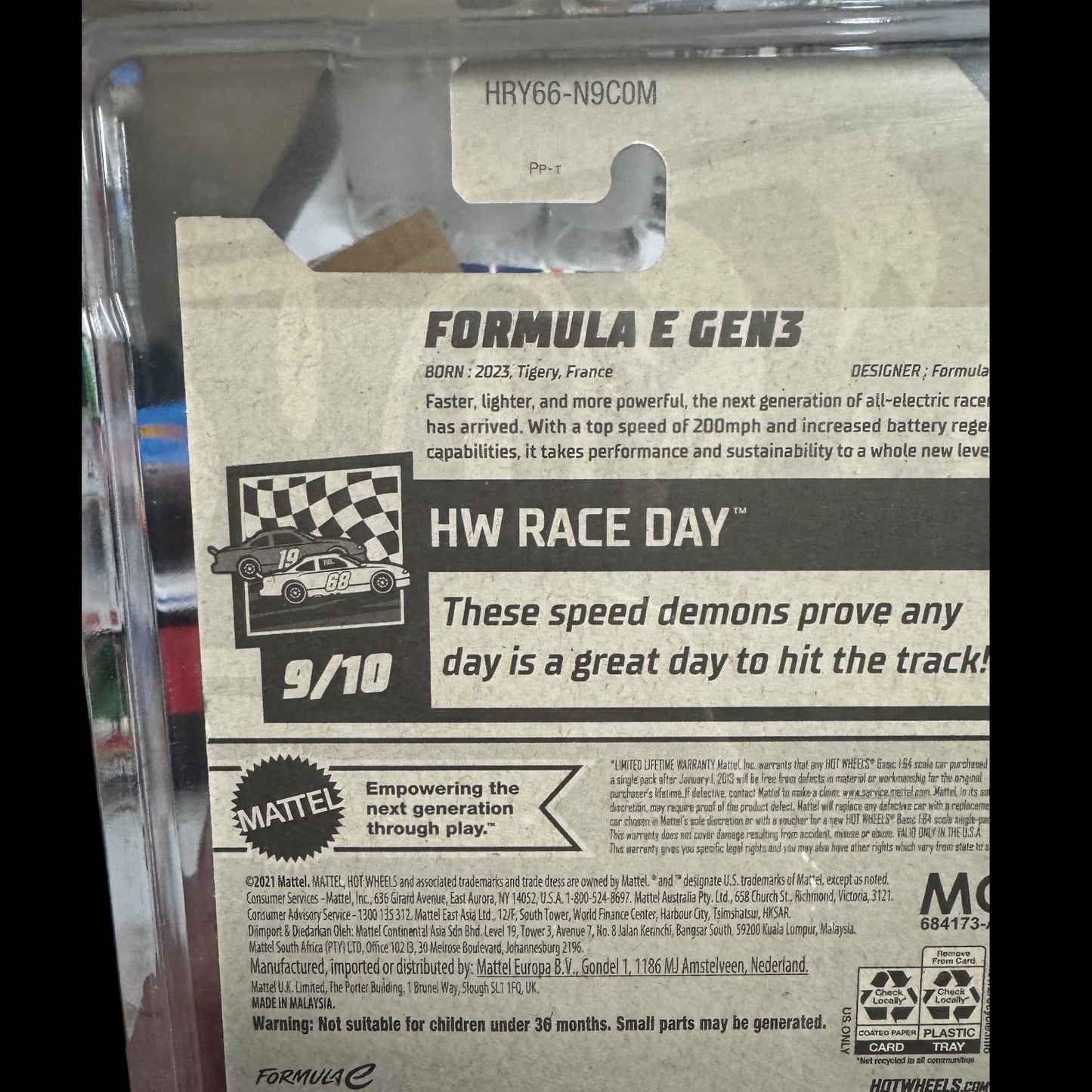 2024 - Hot Wheels - Mainline - Formula E GEN1