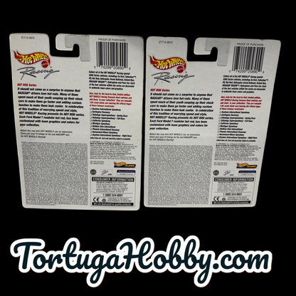 1999 Hot Wheels - Racing Hot Rod Series T-Buckets -  2 Cars Included.