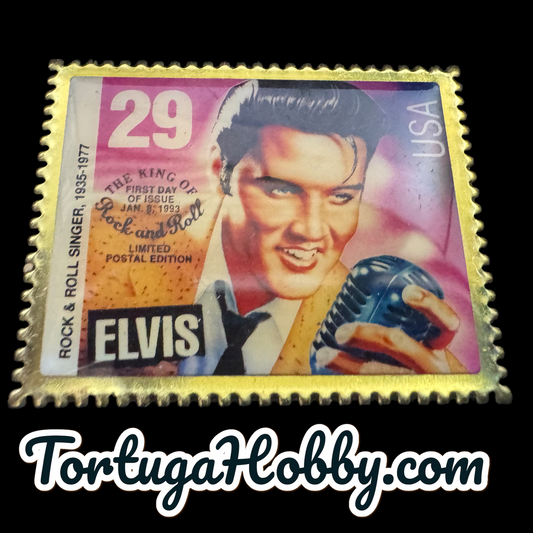 1992 - Elvis Presley - Postage Stamp Pin Souvenir Gift