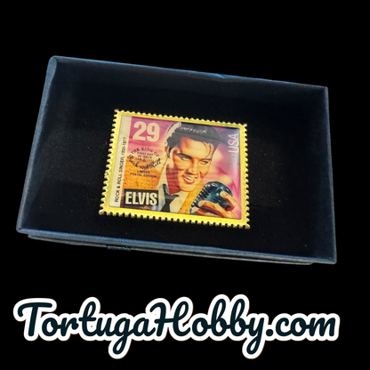 1992 - Elvis Presley - Postage Stamp Pin Souvenir Gift