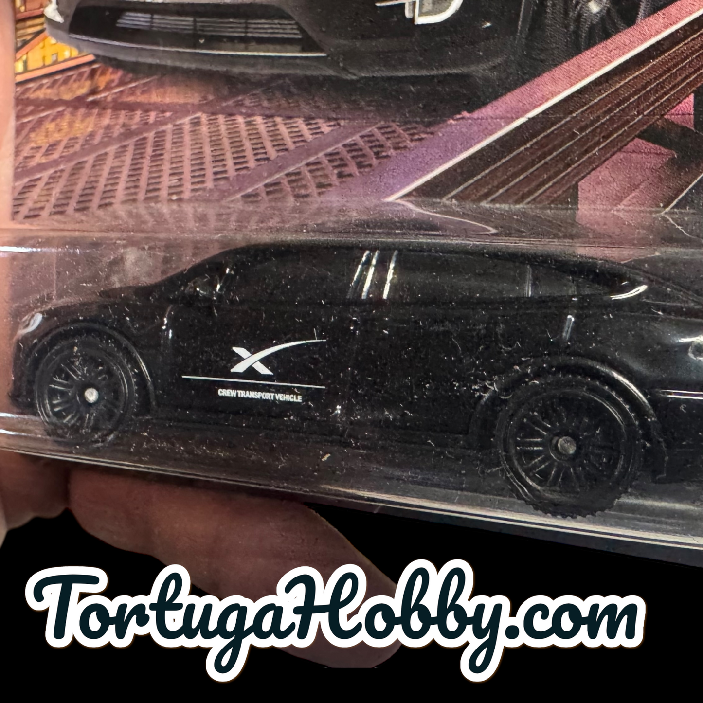 2024 - Matchbox - Space x Tesla Model x 75/100 Diecast Car 1:64
