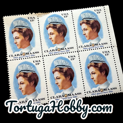 1976 - 13-cent Clara Maass US Postage Stamp - Paul Calle - Scott #1699
