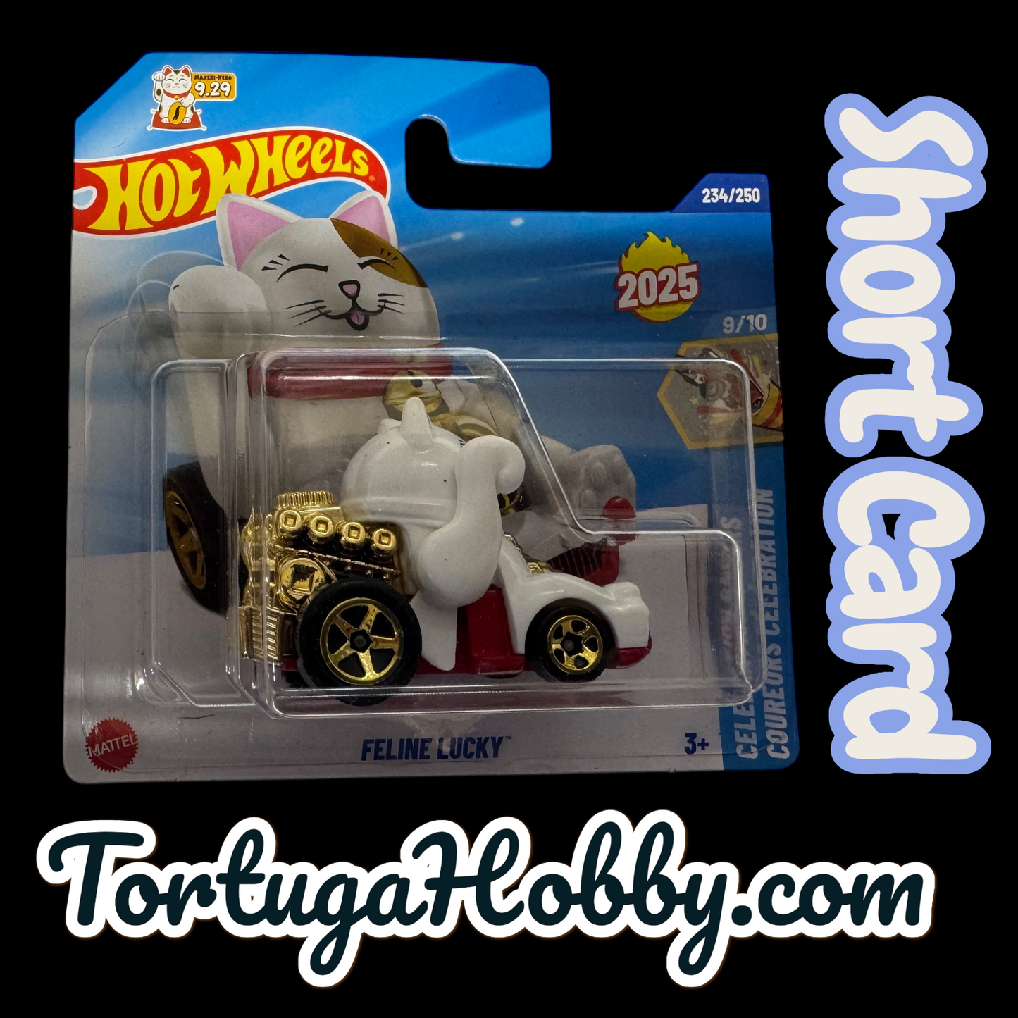 2025 - Hot Wheels - Mainline - Feline Lucky - Short Card