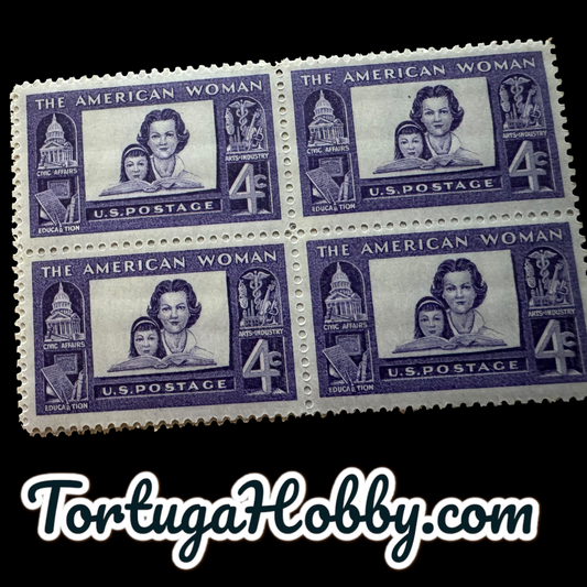 1960 - 4-cent The American Woman U.S. Postage Stamp - Scott -#1152
