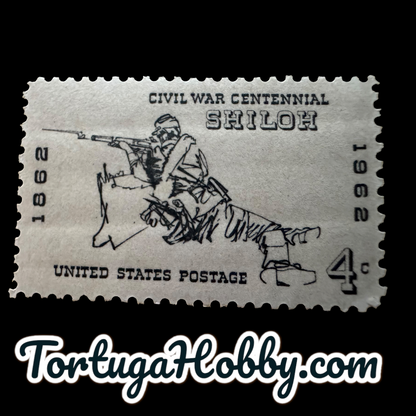 1962 - 4-cent Centennial of the Battle of Shiloh - Scott -#1179