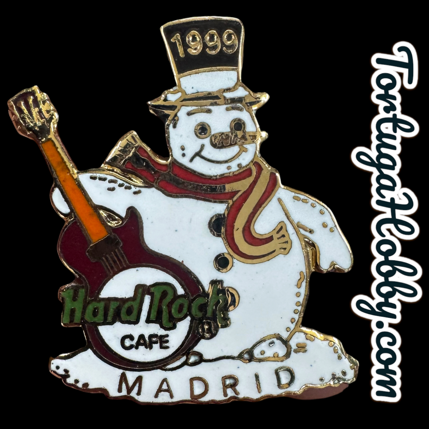 1999 - Hard Rock Cafe - Madrid - Snowman With Guitar