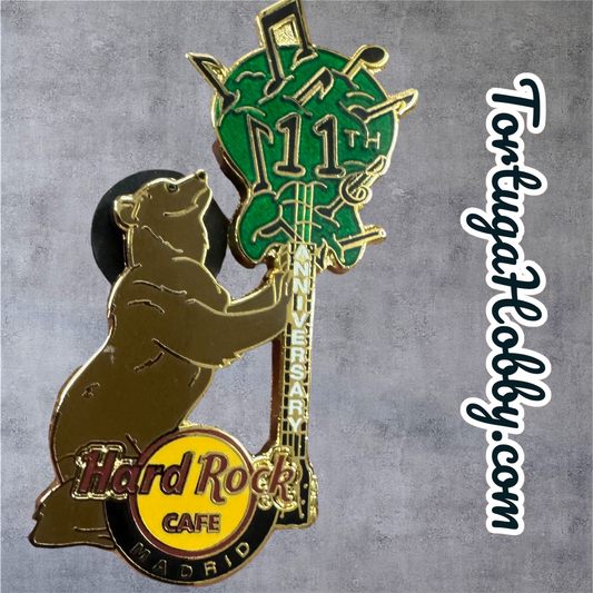 2006 - Hard Rock Cafe - Madrid - Limited Edition Of 350 - Bear & Strawberry